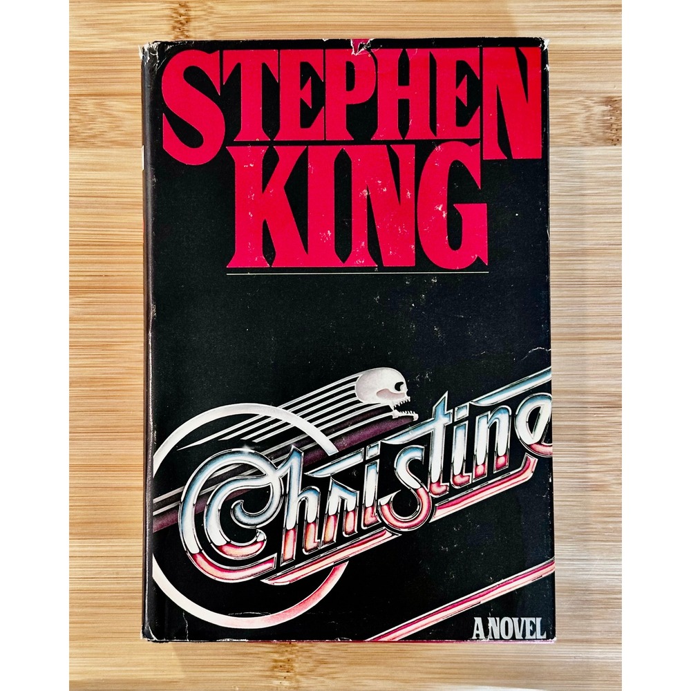 Stephen King Christine Hardcover Novel Viking 1983 Horror Fiction Book